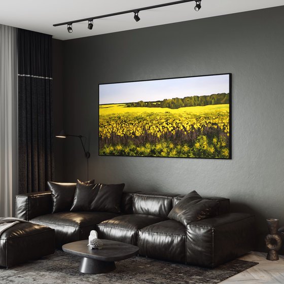 "Golden Canola Field"