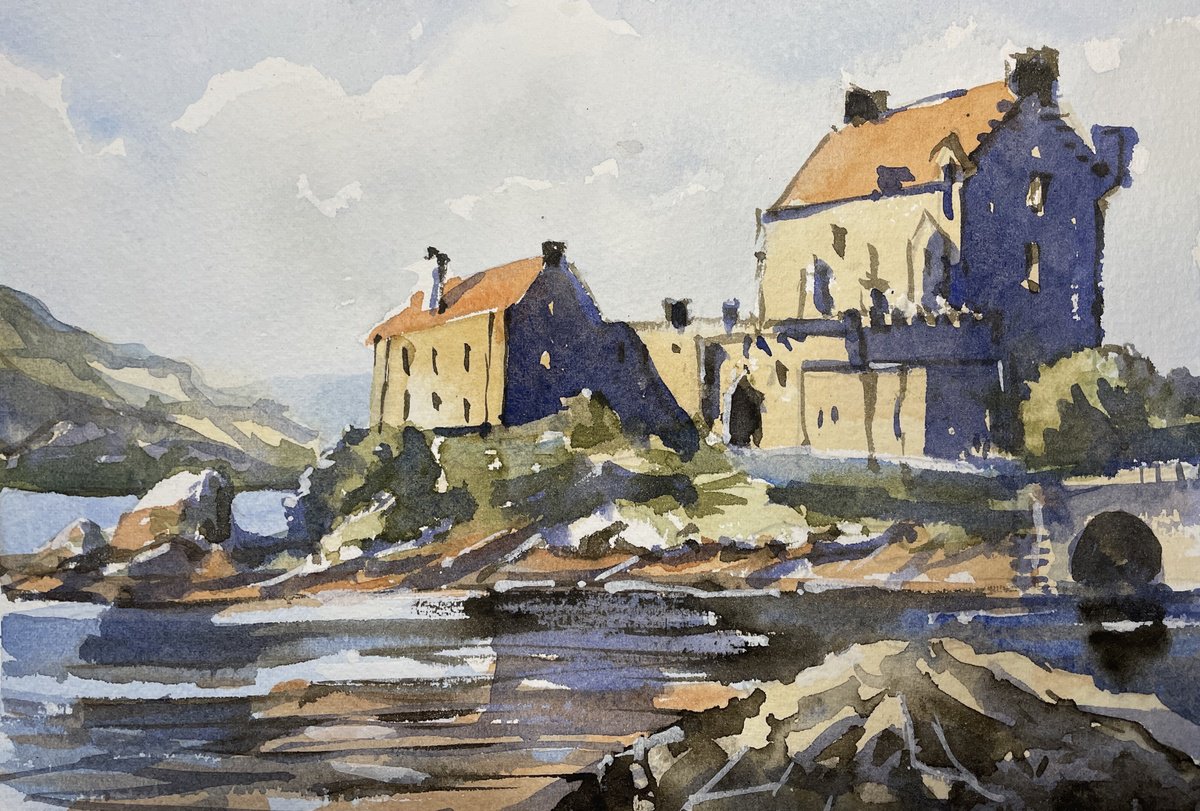 Scottish Castle by Frank Walters
