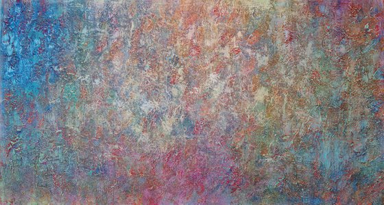 Abstract,red,blue,orange,green,christmas sale was 1300 USD now 945 USD.