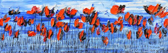 Poppies On Blue Sky 3