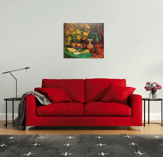 STILL LIFE WITH LILIES