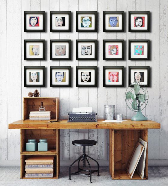 Imaginary Friends #20 (Framed)