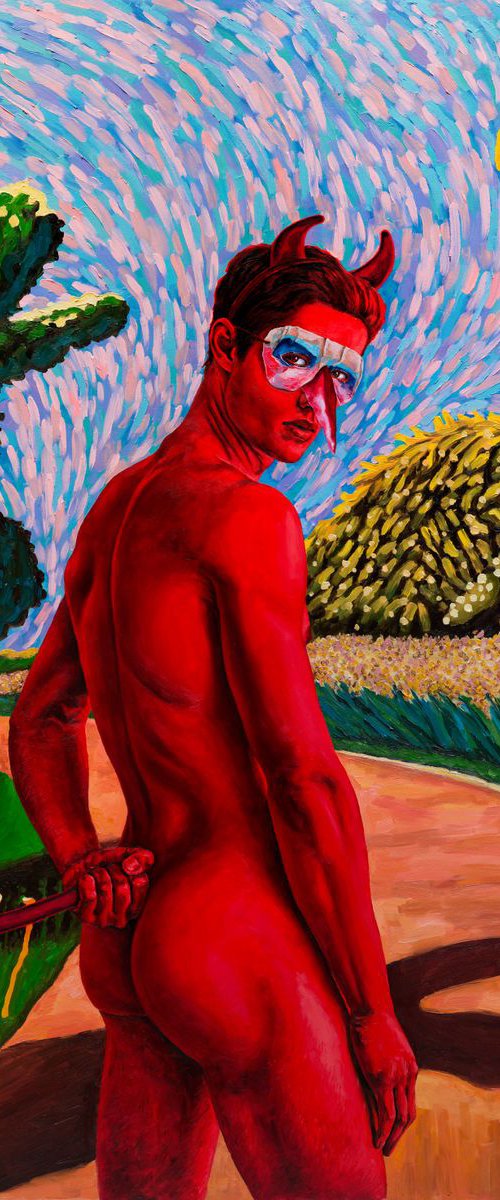 Red Guy by Oleksandr Balbyshev