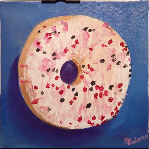 The donut. still life by Dmitry Fedorov