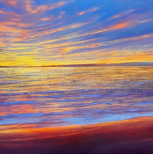 SUNSET SEA VI by Rafael Carrascal