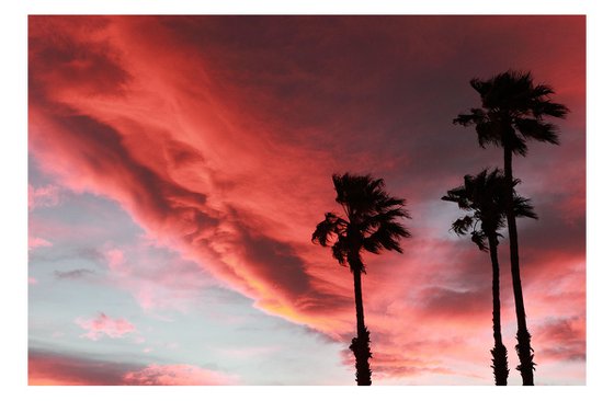 Desert Sunset, California