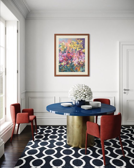 Lilies in Gauguin’s garden