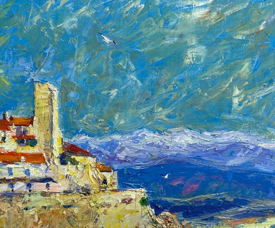 Light of Antibes. seascape