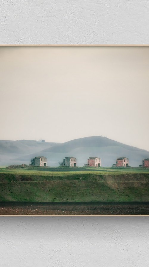 Seven abandoned farmhouses by Karim Carella