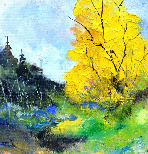 A yellow tree