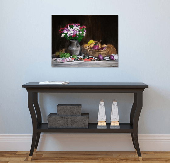 Rustic Autumn Still Life