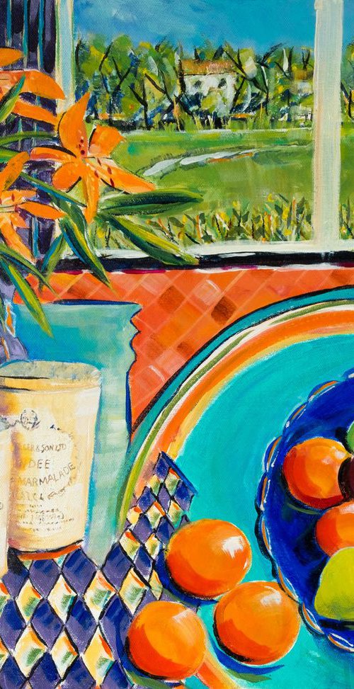 ORANGES STILL LIFE by Diana Aungier-Rose