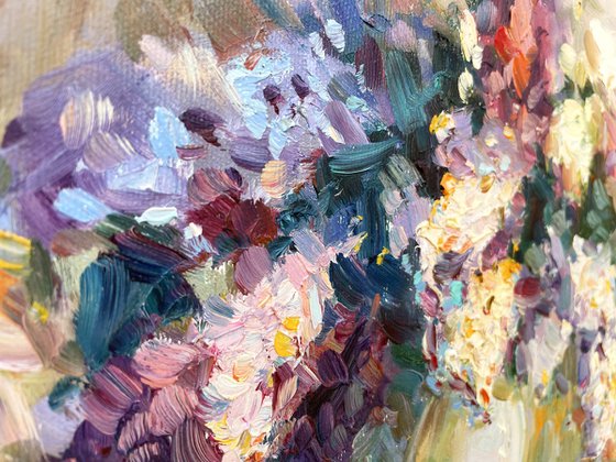 Still life with lilacs