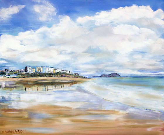 TENBY SOUTH BEACH REFLECTIONS