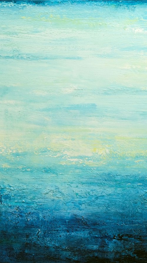 Turquoise Sea by Behshad Arjomandi