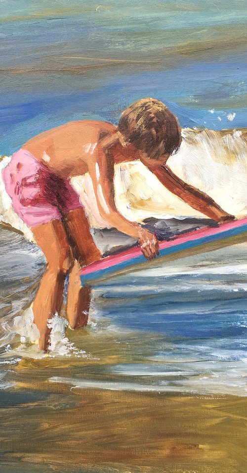 Going to surf 4 by Elena Sokolova