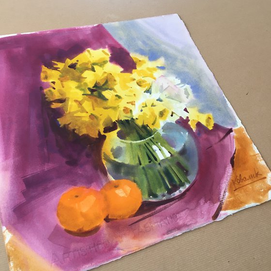 Still Life with Daffodils