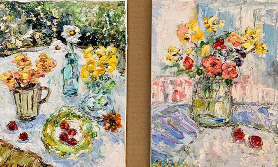 Still life with flowers