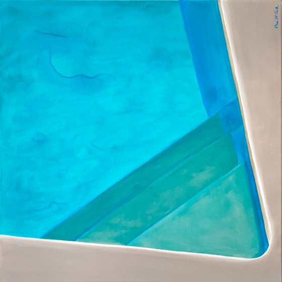 Swimming pool Abstract geometric SP6