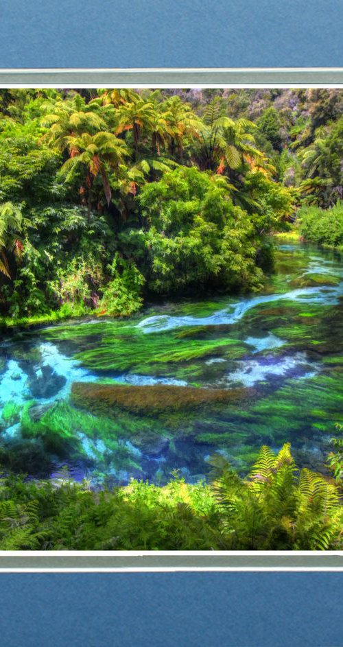 Bluepool New Zealand by Robin Clarke