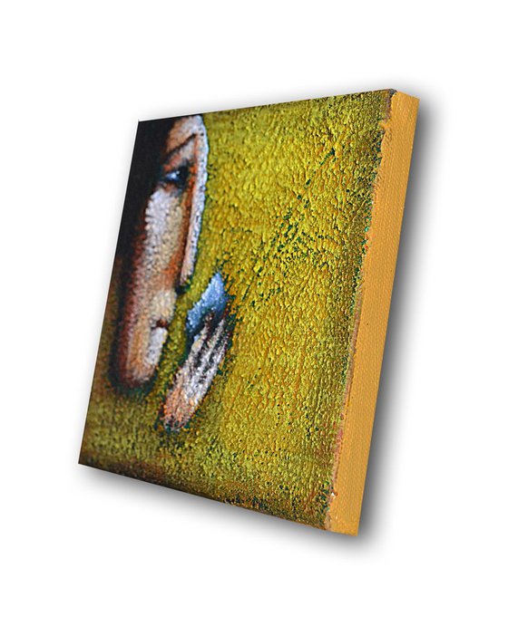 Away with the fairies (15x15x2cm)