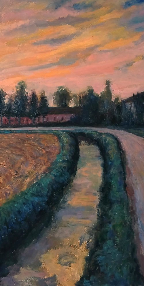 September sunset by Massimiliano Ligabue