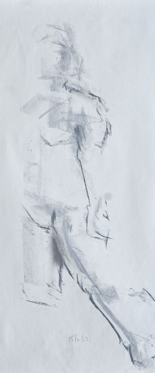 Life Drawing No 185 by Ian McKay