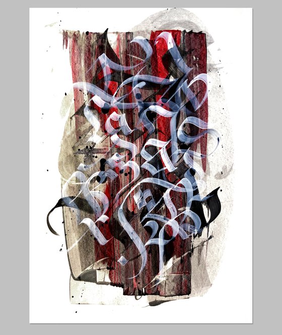 Abstract Calligraphy