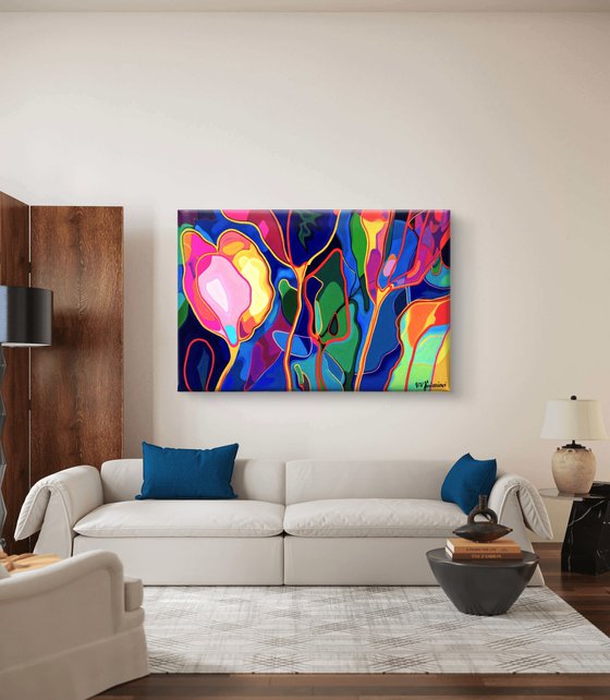 Jazz Style Flowers #1