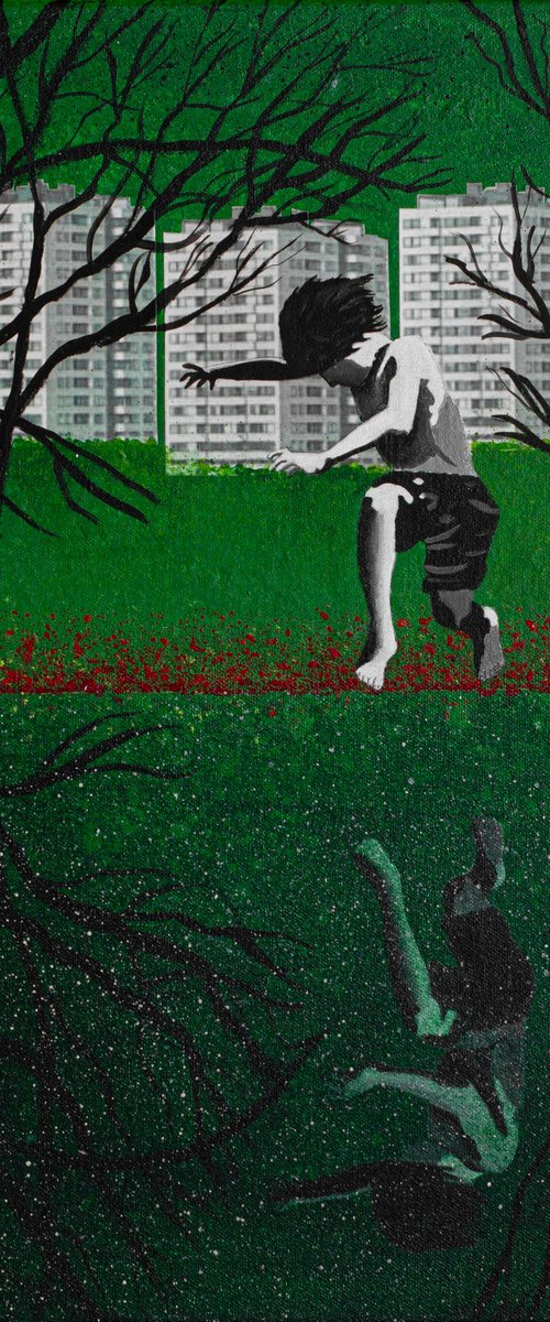 THE GREEN JUMP by db Waterman