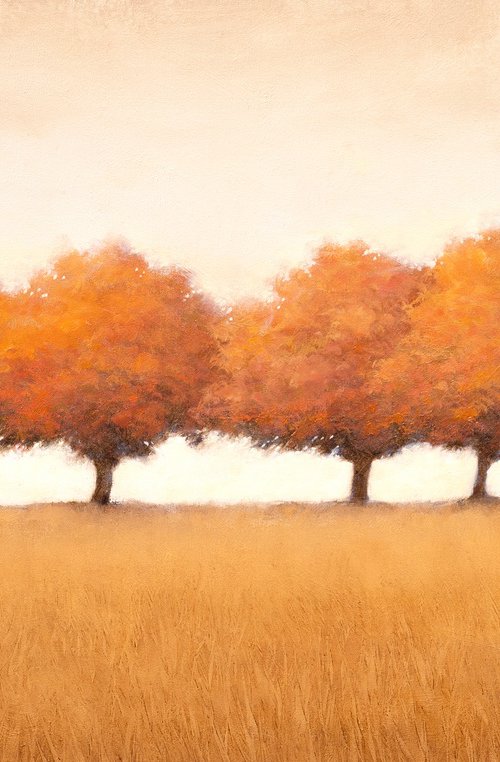 Red Tree Line 251109 by Don Bishop
