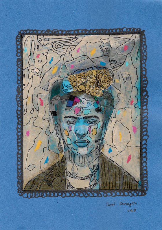 Portrait of Frida # 36