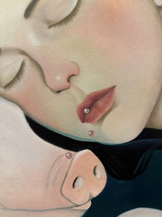 "Depends on the beads, depends on the pig"