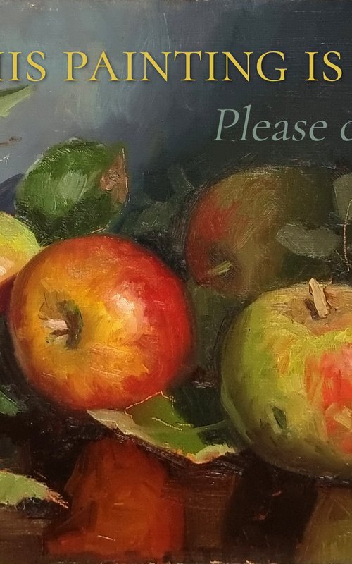 Apples on a Desk by Pascal Giroud