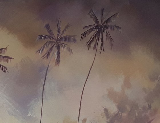 Beauty in Ashes Landscape painting