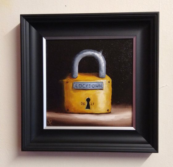 2021 Lockdown Padlock #1still life