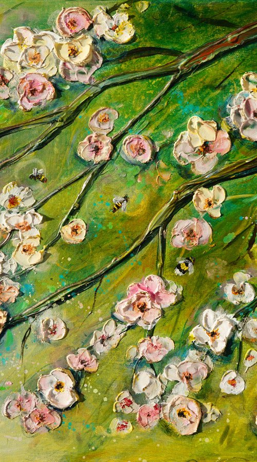 Blossoming Cherry Dance by Amanda Dagg