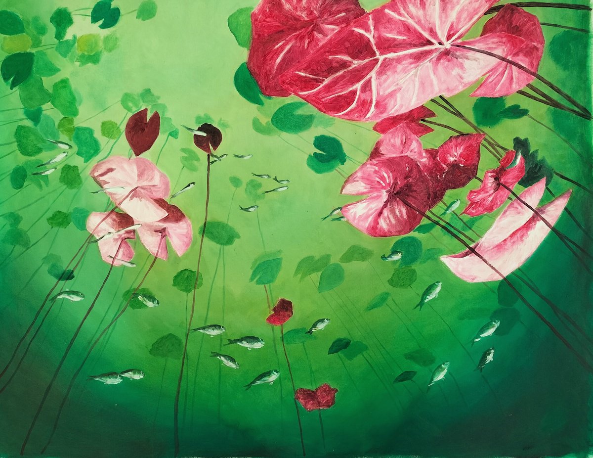 Photorealistic Landscape Oil Painting By Laura Chilivani, 35 X 28", Sogno, Original Artwork