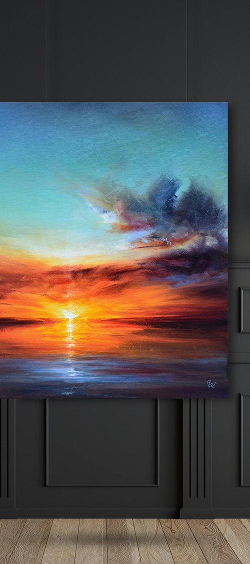 "When silence fills a lonely evening" SPECIAL PRICE!!! by Ivan  Grozdanovski