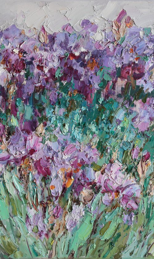Irises by Anastasiia Valiulina