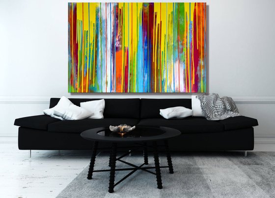 Depths of Emotion - Large abstract art – Expressions of energy and light.