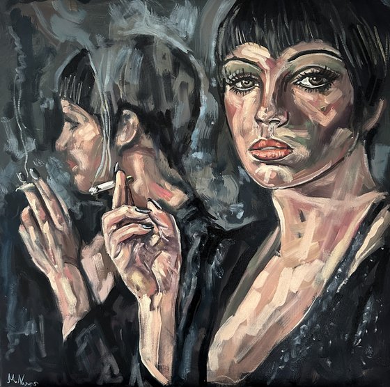 Liza Minnelli Cabaret painting