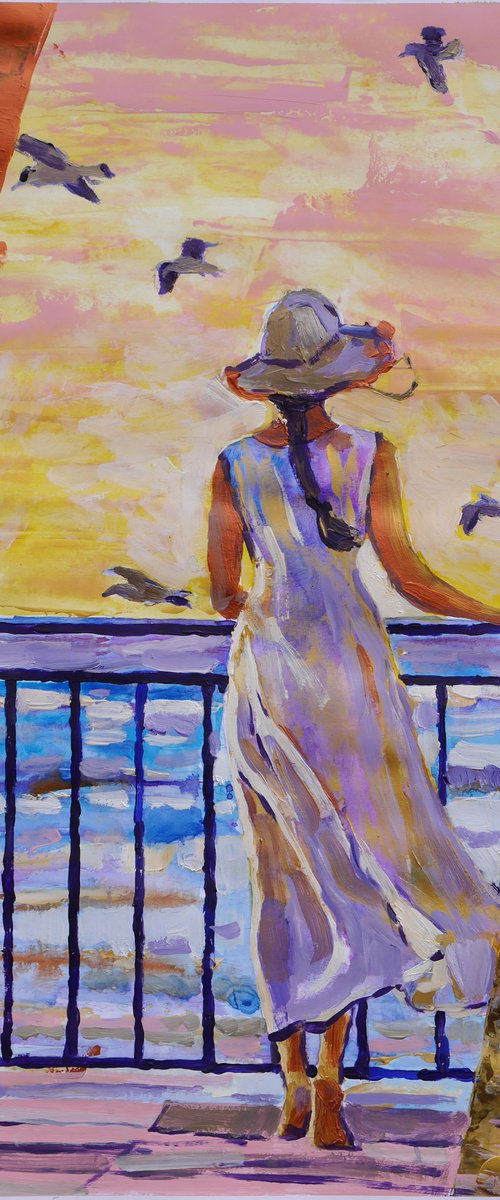 Golden Evening by Tashe