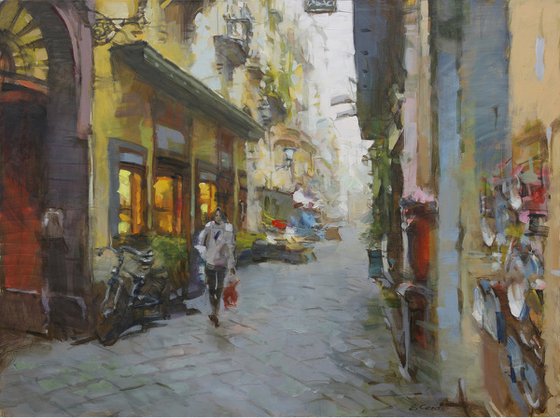 "Street in Positano"