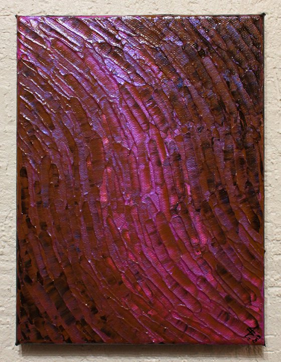 Texture movement / Brown Pink