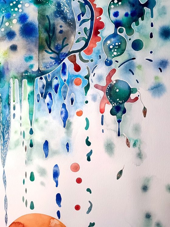 Geoflora di un' alba vegetale