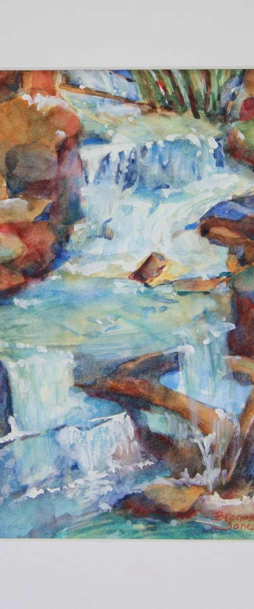 Waterfall by Bronwen Jones