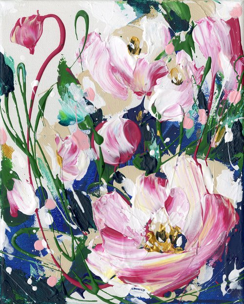 Floral Love 3 by Kathy Morton Stanion