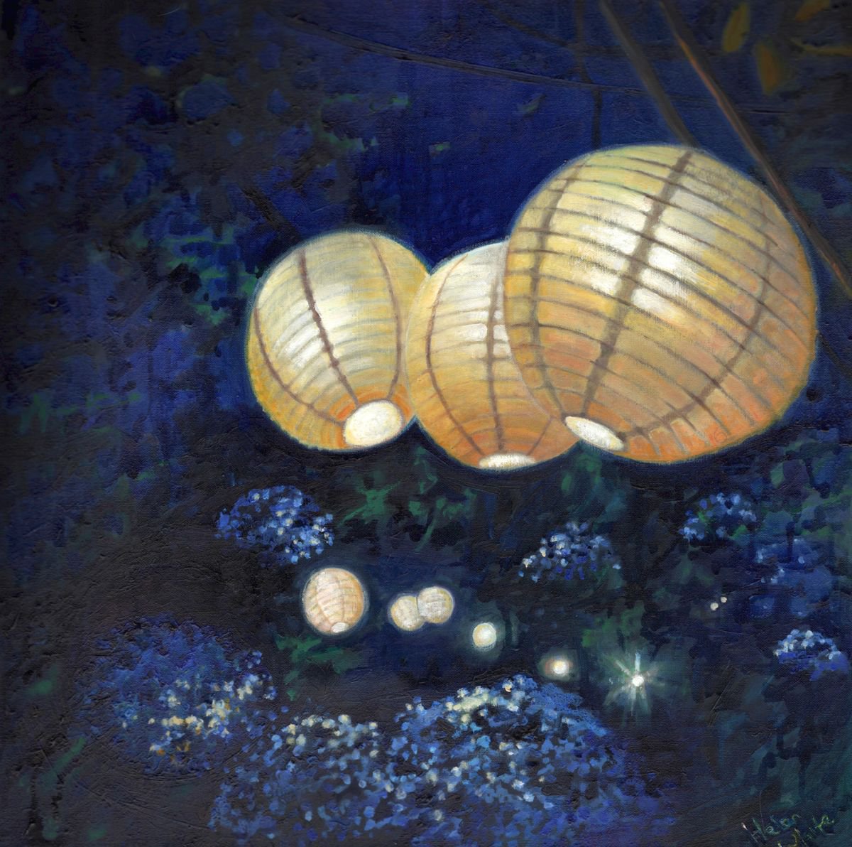 Night Garden by Helen  White