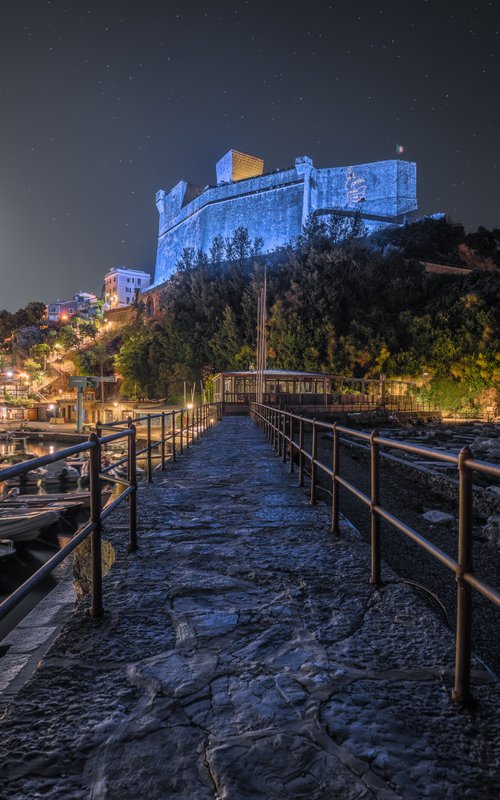 THE CASTLE AND THE MOON by Giovanni Laudicina